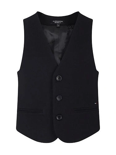 Alessandro Borelli Жилет классика джерси для мальчика Alessandro Borelli Жилет классика джерси для мальчика