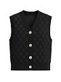 Alessandro Borelli Жилет вязаный для девочки