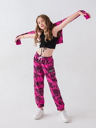 Alessandro Borelli Брюки джоггеры для девочки