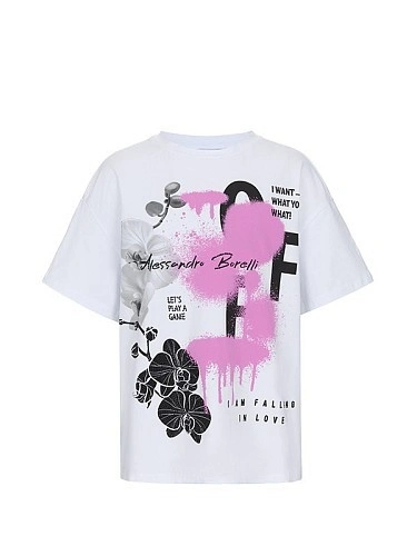 Alessandro Borelli Футболка для девочки Alessandro Borelli Футболка для девочки