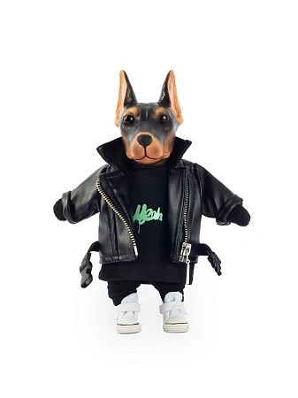 I LOVE TO PLAY Мягкая игрушка доберман Ричи