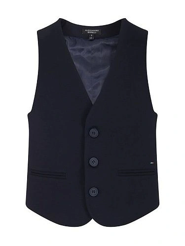 Alessandro Borelli Жилет классика джерси для мальчика Alessandro Borelli Жилет классика джерси для мальчика