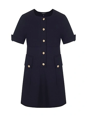 Alessandro Borelli Платье с коротким рукавом