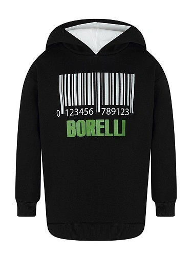Alessandro Borelli Худи с начесом для мальчика Alessandro Borelli Худи с начесом для мальчика