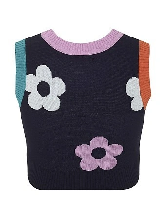 Alessandro Borelli Жилет вязаный для девочки