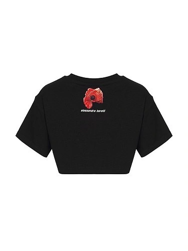 Alessandro Borelli Футболка укороченная для девочки Alessandro Borelli Футболка укороченная для девочки