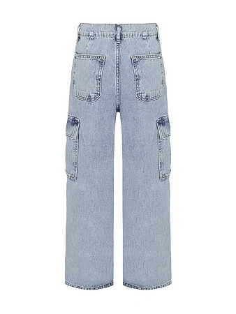 Alessandro Borelli Брюки джинсовые палаццо