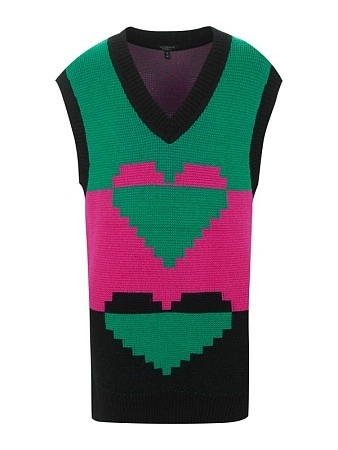 Alessandro Borelli Жилет вязаный для девочки