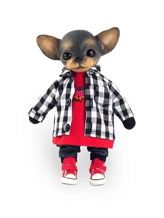 I LOVE TO PLAY Мягкая игрушка чихуахуа Руффи I LOVE TO PLAY Мягкая игрушка чихуахуа Руффи