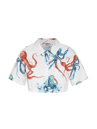 Alessandro Borelli Рубашка укороченная для девочки