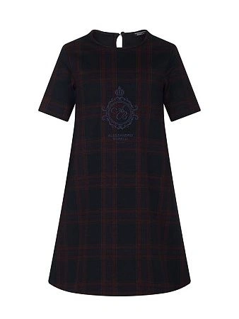 Alessandro Borelli Платье с коротким рукавом