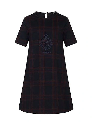 Alessandro Borelli Платье с коротким рукавом