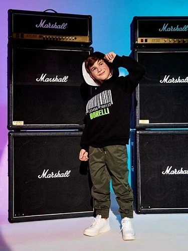 Alessandro Borelli Худи с начесом для мальчика Alessandro Borelli Худи с начесом для мальчика