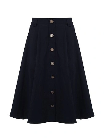 Alessandro Borelli Юбка с застежкой на пуговицы