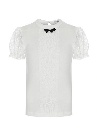 Alessandro Borelli Блузка трикотажная с коротким рукавом