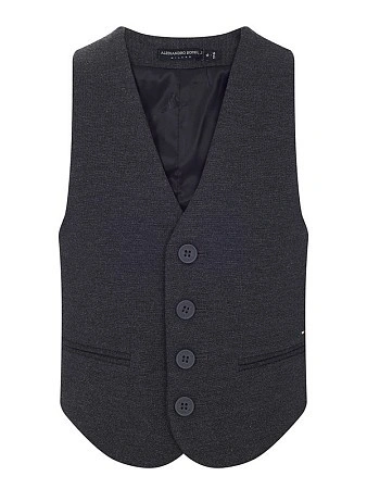 Alessandro Borelli Жилет классика джерси для мальчика