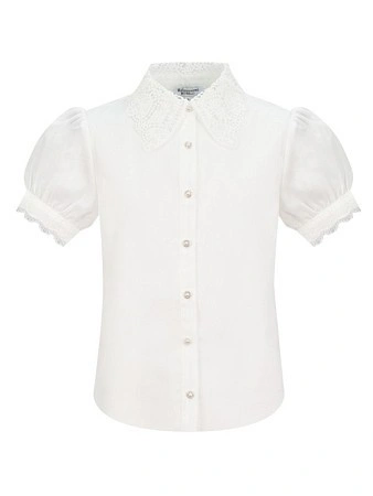 Alessandro Borelli Блузка с коротким рукавом