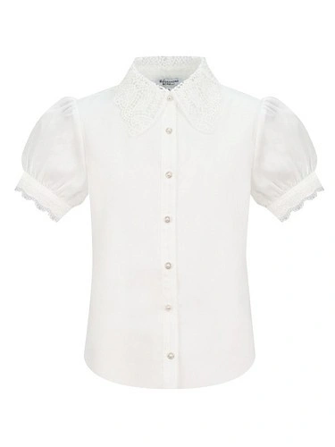 Alessandro Borelli Блузка с коротким рукавом Alessandro Borelli Блузка с коротким рукавом