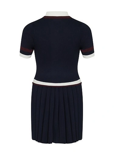 Alessandro Borelli Платье с юбкой в складку Alessandro Borelli Платье с юбкой в складку