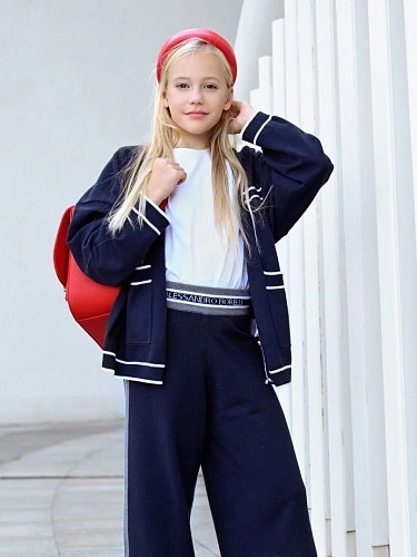 Alessandro Borelli Кардиган вязаный для девочки