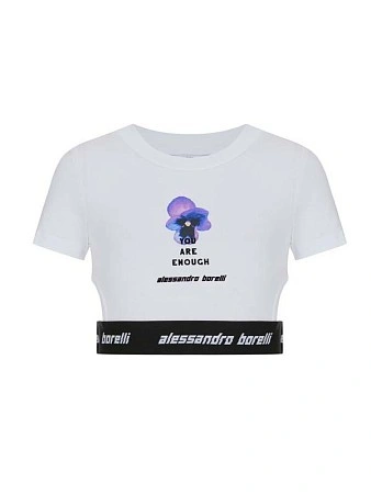 Alessandro Borelli Топ укороченный для девочки