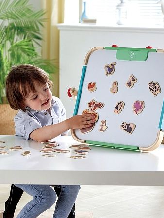 HAPE Игровой набор "Магнитные животные", 30 элементов, серия "Зверики",