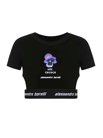 Alessandro Borelli Топ укороченный для девочки