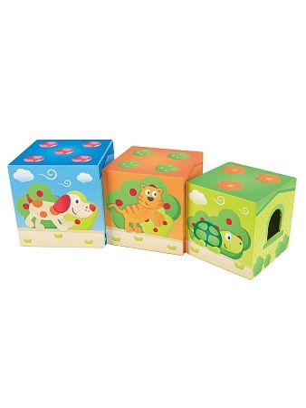 HAPE Игрушка Кубики-пирамида Башня Дружбы