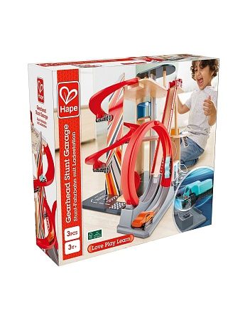 HAPE Деревянная многоуровневая автостоянка Гараж для трюков