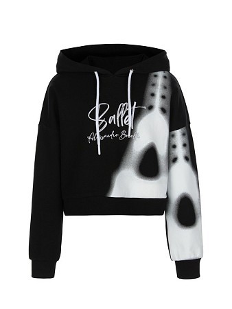 Alessandro Borelli Худи укороченный для девочки