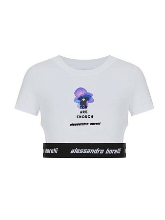 Alessandro Borelli Топ укороченный для девочки