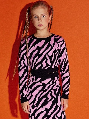 Alessandro Borelli Лонгслив вязаный для девочки Alessandro Borelli Лонгслив вязаный для девочки