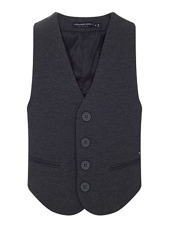 Alessandro Borelli Жилет классика джерси для мальчика