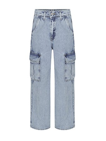 Alessandro Borelli Брюки джинсовые палаццо