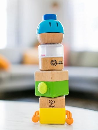 HAPE Деревянный сенсорный набор "Четыре фундамента"