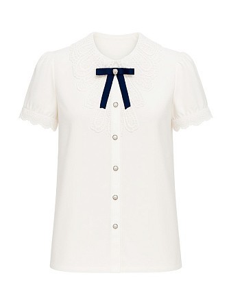 Alessandro Borelli Блузка с коротким рукавом