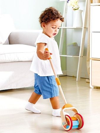 HAPE Каталка для малышей Серия "Первый шажок", Радуга