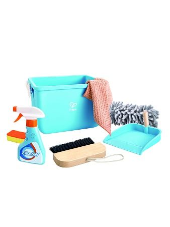 HAPE Детский игровой набор для уборки (с ведром), 7 элементов