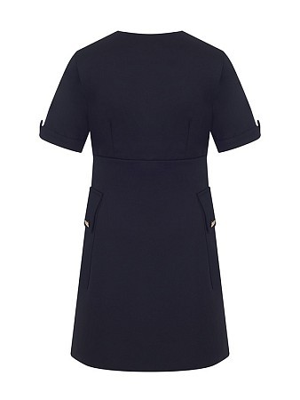 Alessandro Borelli Платье с коротким рукавом