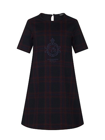 Alessandro Borelli Платье с коротким рукавом