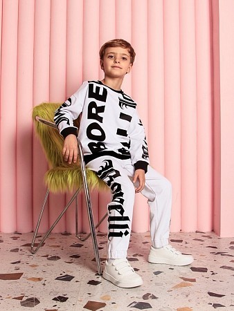 Alessandro Borelli Брюки джоггеры для мальчика