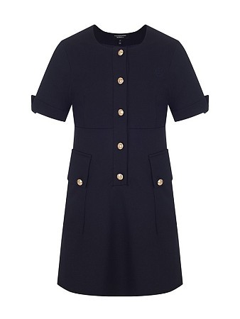 Alessandro Borelli Платье с коротким рукавом