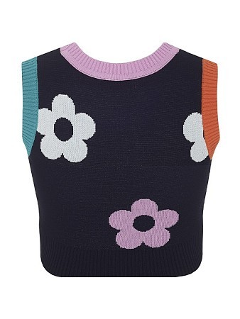 Alessandro Borelli Жилет вязаный для девочки