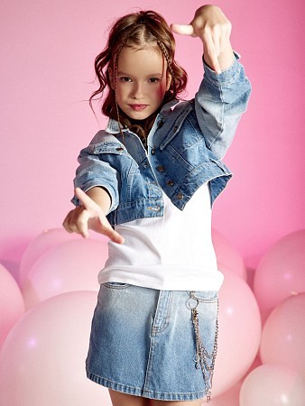 Alessandro Borelli Юбка джинсовая