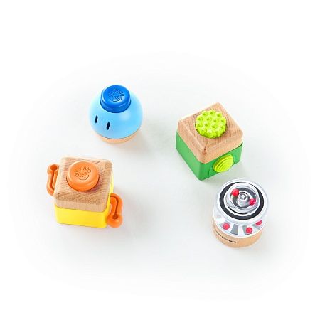 HAPE Деревянный сенсорный набор "Четыре фундамента"