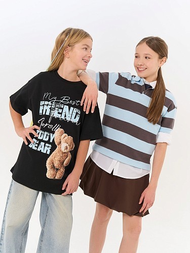 Alessandro Borelli Футболка-поло для девочки Alessandro Borelli Футболка-поло для девочки