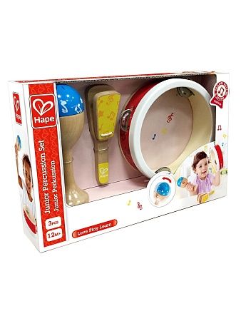 HAPE Музыкальная игрушка "Детский набор перкуссионных инструментов"