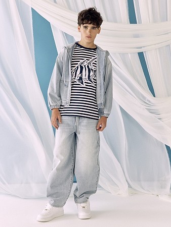 Alessandro Borelli Джинсы barrel для мальчика