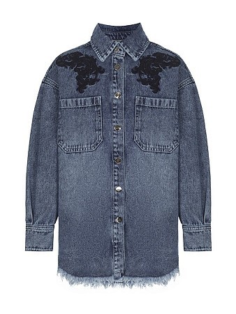 Alessandro Borelli Рубашка джинсовая для девочки
