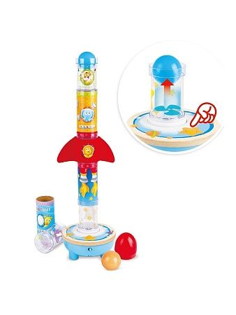 HAPE Интерактивная развивалка для детей "Ракета", движение, счет, цвета
